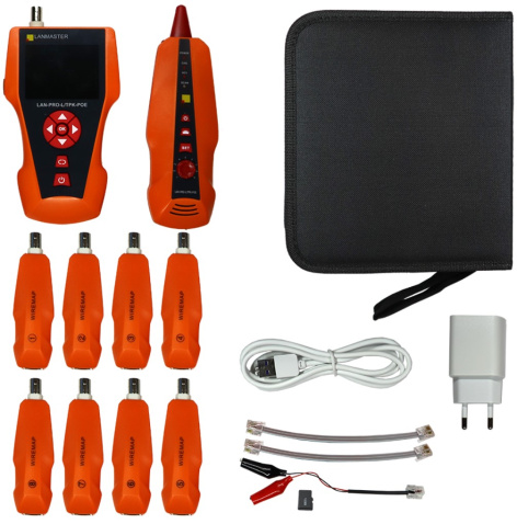 Изображение товара Тестер Lanmaster LAN-PRO-L/TPK-POE-8R
