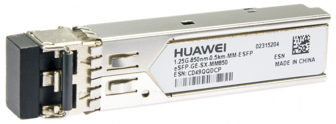 

Трансивер Huawei ESFP-GE-SX-MM850 02315204 Трансивер Huawei eSFP GE MM, ESFP-GE-SX-MM850 02315204