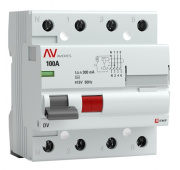 фото УЗО EKF rccb-4-100-300-ac-av