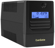 фото Источник бесперебойного питания  Exegate Smart LB-650.LCD.AVR.2SH (УЦЕНЕННЫЙ)