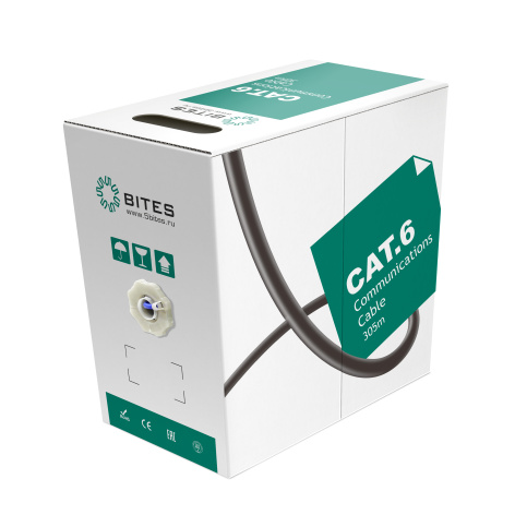 Изображение товара [Кабель витая пара] 5bites EXPRESS FS6575-305B-BL [F/UTP 6] 4x4x0.574 мм