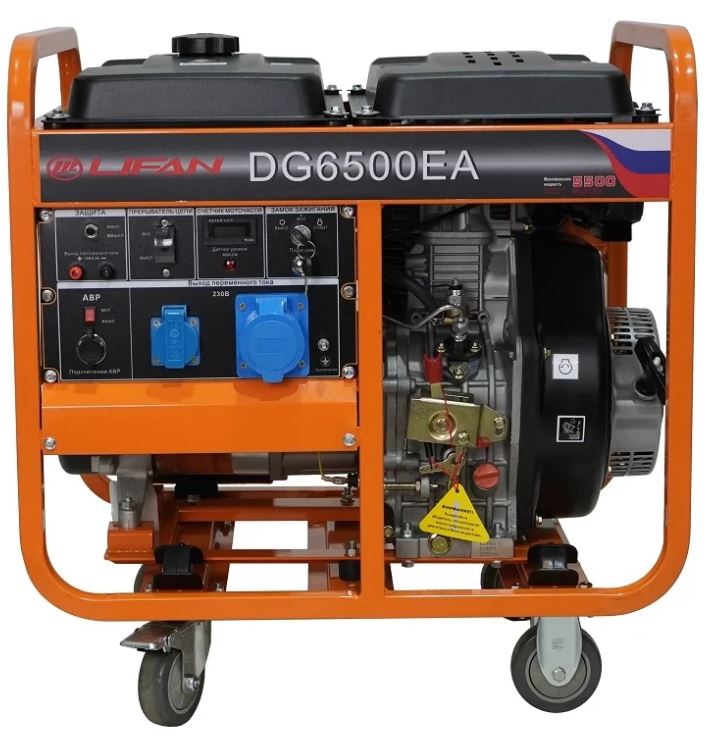 

Генератор дизельный LIFAN DG6500EA 00-00157306 LIFAN, DG6500EA