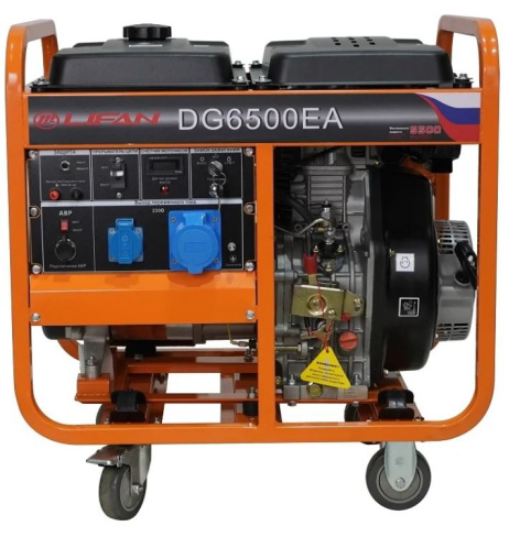 Изображение товара Генератор дизельный LIFAN DG6500EA