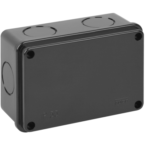 Изображение товара Коробка RUVinil 67052 для открытой проводки серого цвета