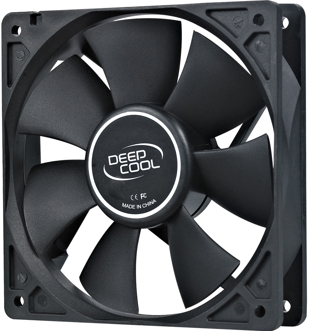 

Вентилятор для корпуса Deepcool Xfan 120 120x120x25mm 3-pin 4-pin (Molex)26dB 180gr Ret, Xfan 120
