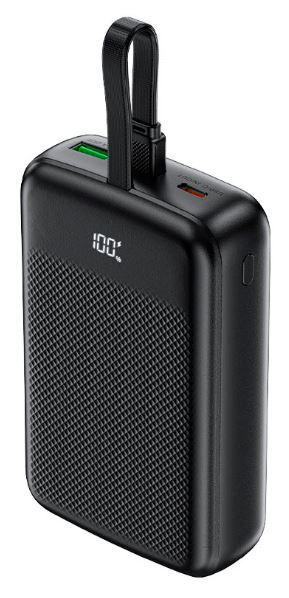 

Аккумулятор внешний портативный ACEFAST M14 PD20W Power Bank With Cable 20000Mah. Цвет: черный, M14