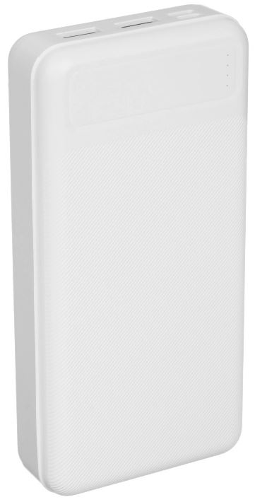 

Аккумулятор внешний портативный TFN TFN-PB-279-WH 20000mAh PowerAid white, TFN-PB-279-WH