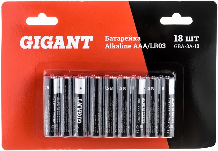 Батарейка Gigant GBA-3A-18