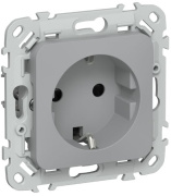 фото Розетка с заземлением  IEK FI-R14-16-1-K03