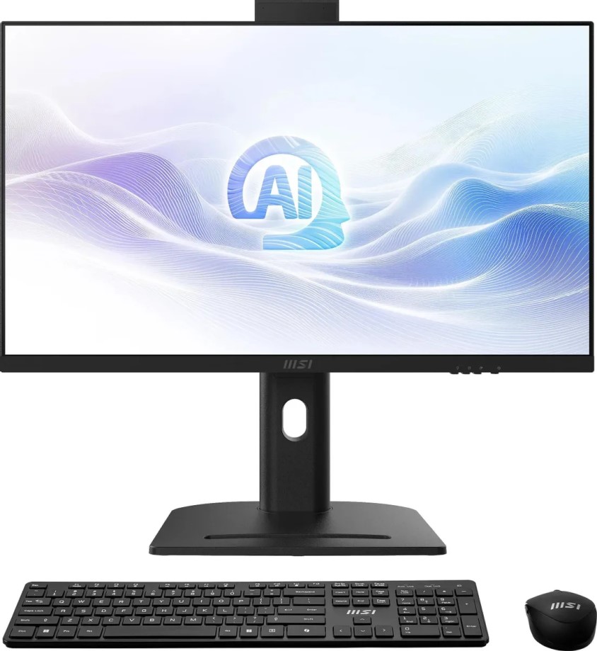

Моноблок 27'' MSI MODERN AM273QP AI 1UM-086RU 9S6-AF0111-086 U7-155H/32GB/1TB SSD/Intel Graphics/2560X1440/kbd/mouse/Wi-Fi/BT/Cam/Win11Pro/black, MODERN AM273QP AI 1UM-086RU