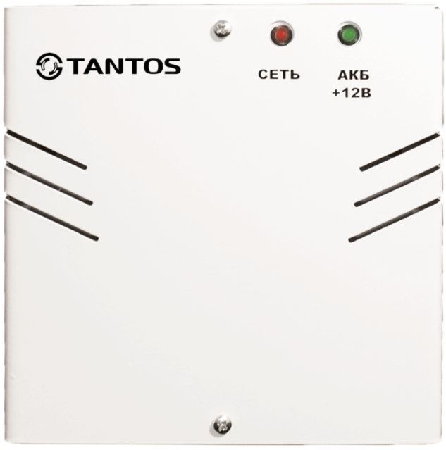 Источник питания Tantos ББП-20 TS резервированный 12В, 2А (max 2.5A) под АКБ 12В 7Ач