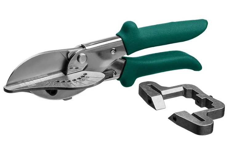 

Ножницы Kraftool MC-12 23372-12 Kraftool угловые с набором матриц для различных профилей из пластика и резины, MC-12