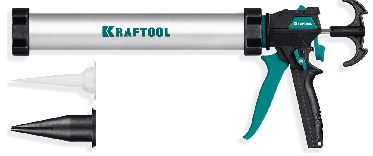 

Пистолет для герметика Kraftool Ultra 06677-60 Kraftool универсальный закрытый 600 мл, Ultra