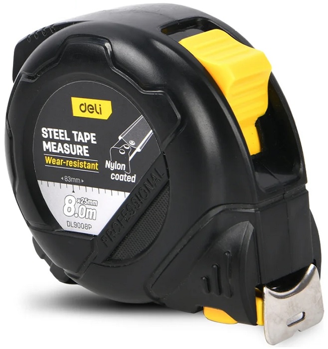

Рулетка Deli DL9008P 8м*25мм, DL9008P
