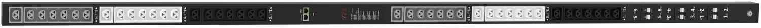

Блок розеток RAKTEK RTP3E3242 PDU Metered Lite | Упрощенное измерение по вводу, верт., 3-фазный ввод, 32A, 380-415В, 42 х универс. роз. С13/С19 (макс., RTP3E3242