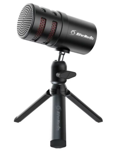 Изображение товара Микрофон AVerMedia 40AAAM310AWL USB конденсаторный кардиоидный