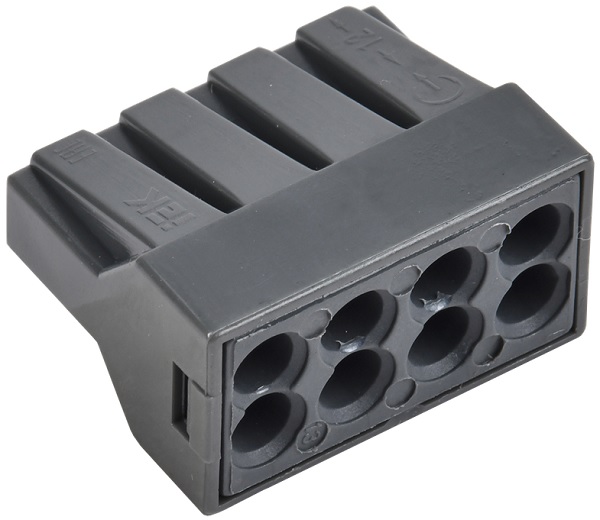 

Клемма IEK UKZ-004-308 строительно-монтажная СМК 773-308 (4шт/упак), UKZ-004-308