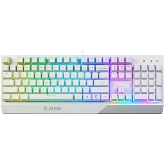 

Клавиатура MSI Vigor GK30 S11-04RU304-CLA белая USB for gamer LED (1683385), Vigor GK30