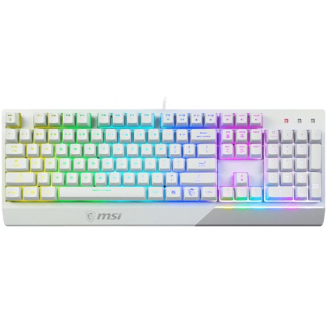 Изображение товара Игровая механическая клавиатура MSI Vigor GK30 White с RGB подсветкой