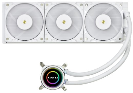 

Система охлаждения жидкостная Lian Li GA II Trinity Performance 360 white G89.GA2P36W.R1 LGA1700/1200/115x/AM5/AM4 (3x120mm, 200-3000rpm, 81.9-109.6CF, GA II Trinity Performance 360 white