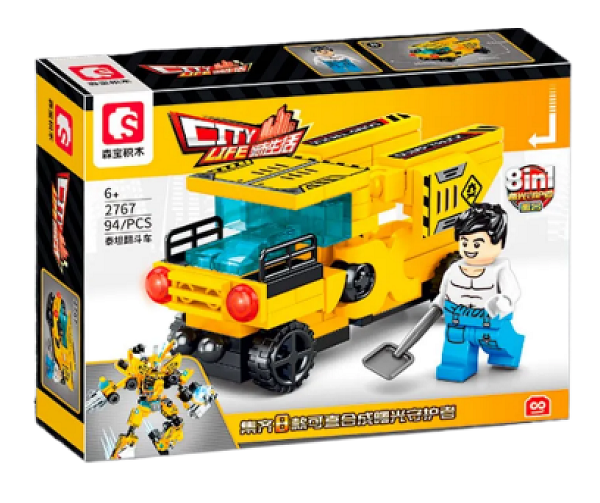 

Конструктор Sembo Block 2767 94 деталей, 2767