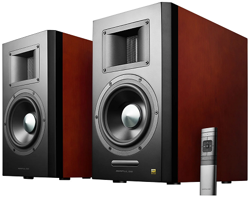 

Компьютерная акустика 2.0 Edifier Airpulse A300 Brown активные, 160 W RMS, 40Гц-40кГц, AUX, USB, BT с поддержкой aptX, оптический вход,коаксиальный, Airpulse A300 Brown