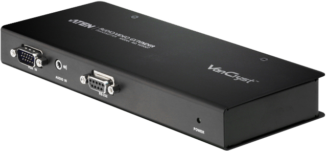 

Удлинитель Aten VE500T-AT-G VGA/SVGA+AUDIO+RS232, 300 м, 1xUTP Cat5e, HD-DB15+MINIJACK+SCREW 5 POLE+DB9+RJ45, M+F+5xF+F+F, без шнуров, БП 220> 5.3V, VE500T-AT-G