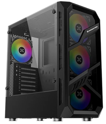 

Корпус ATX Xigmatek EN40016 без БП, USB 3.0, 2*USB 2.0, EN40016