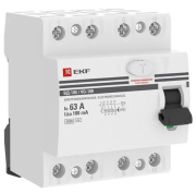 фото УЗО  EKF elcb-4-63-100-em-pro