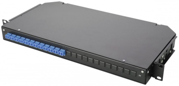 фото Кросс оптический стоечный 19" стационарный 1U Eurolan 47C-24-S2-2L-12-11BL в Красноярске