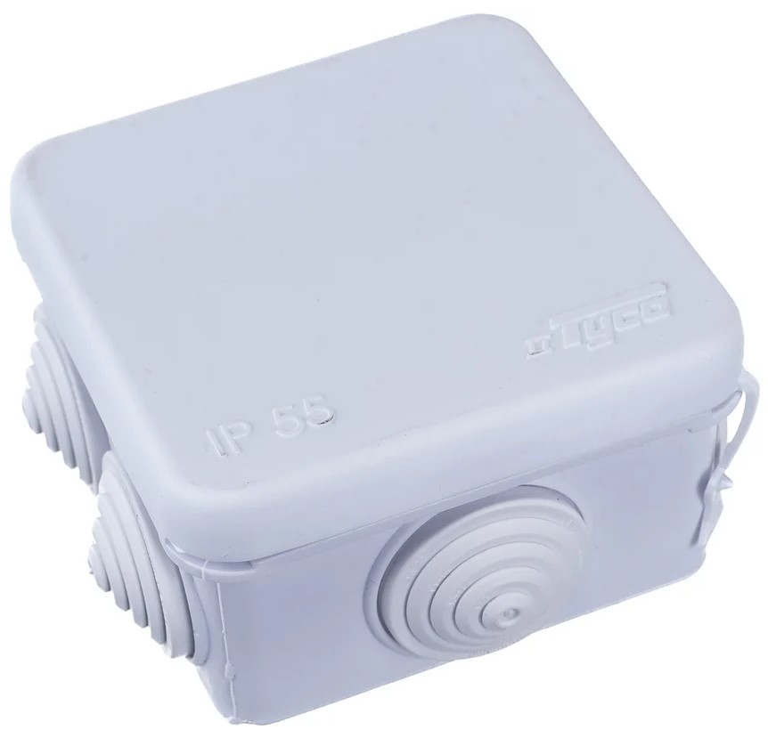 

Коробка распределительная RUVinil 67030Б 70х70х40мм IP55 цвет: белый, 67030Б