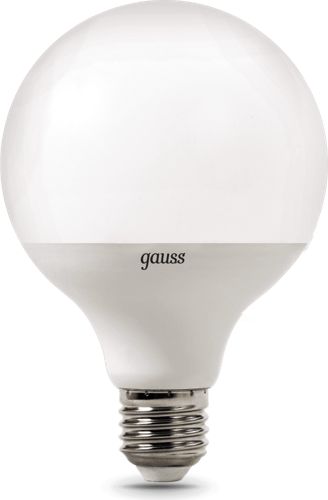 

Лампа светодиодная Gauss 105102216 LED G95 E27 16W 1400lm 4100K, 105102216