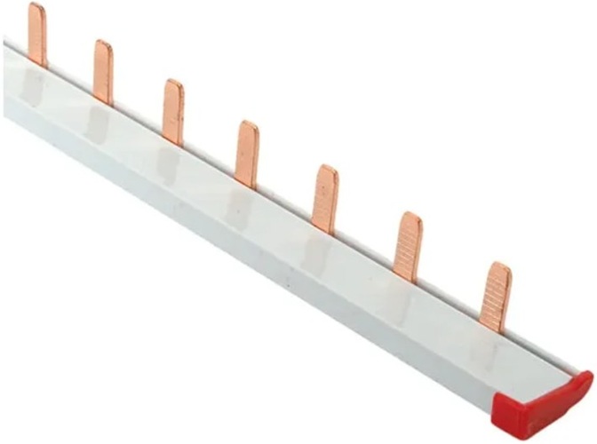 

Шина EKF pin-01-63 соединительная PIN 1-фазная 63А медь изол. 54 модуля (длина 1м), pin-01-63