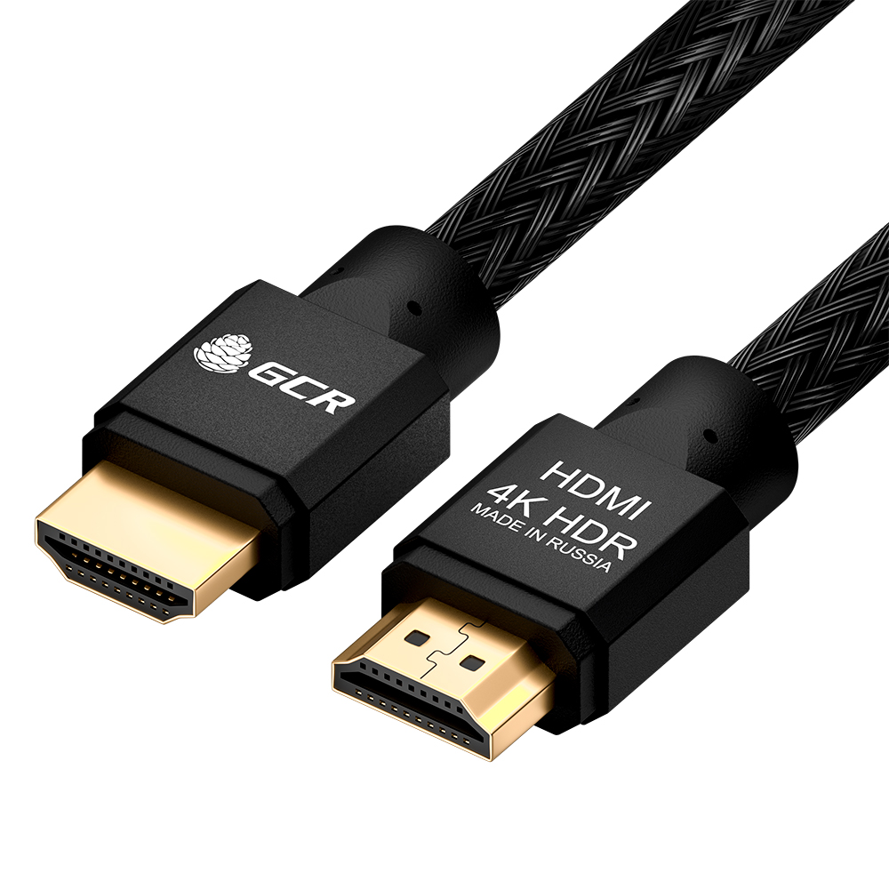 

Кабель интерфейсный HDMI Greenconnect GCR-51307 1.0m версия 2.0, HDR 4:2:2, Ultra HD, 4K 60 fps 60Hz/5K*30Hz, 3D, AUDIO, 18.0 Гбит/с, 28/28 AWG, OD7.8, GCR-51307