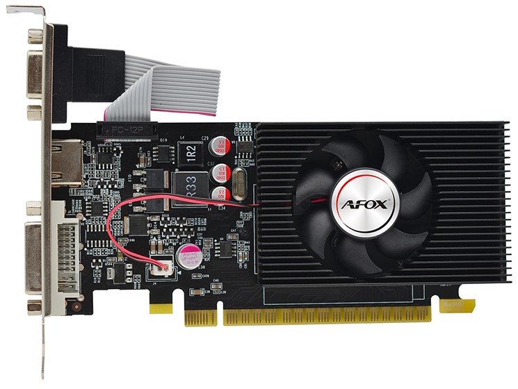 

Видеокарта PCI-E Afox GeForce GT 730 (AF730-2048D3L5) 2GB DDR3 128bit 700/5600MHz 28nm HDMI/DVI/VGA LP RTL, GeForce GT 730 (AF730-2048D3L5)