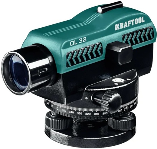 

Нивелир оптический Kraftool OL-32 34520 Kraftool увеличение 32Х рабочий диапазон 122 м, OL-32