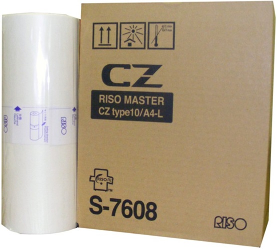 

Мастер-пленка Riso S-7608 CZ A4 /Type 10 (o), S-7608