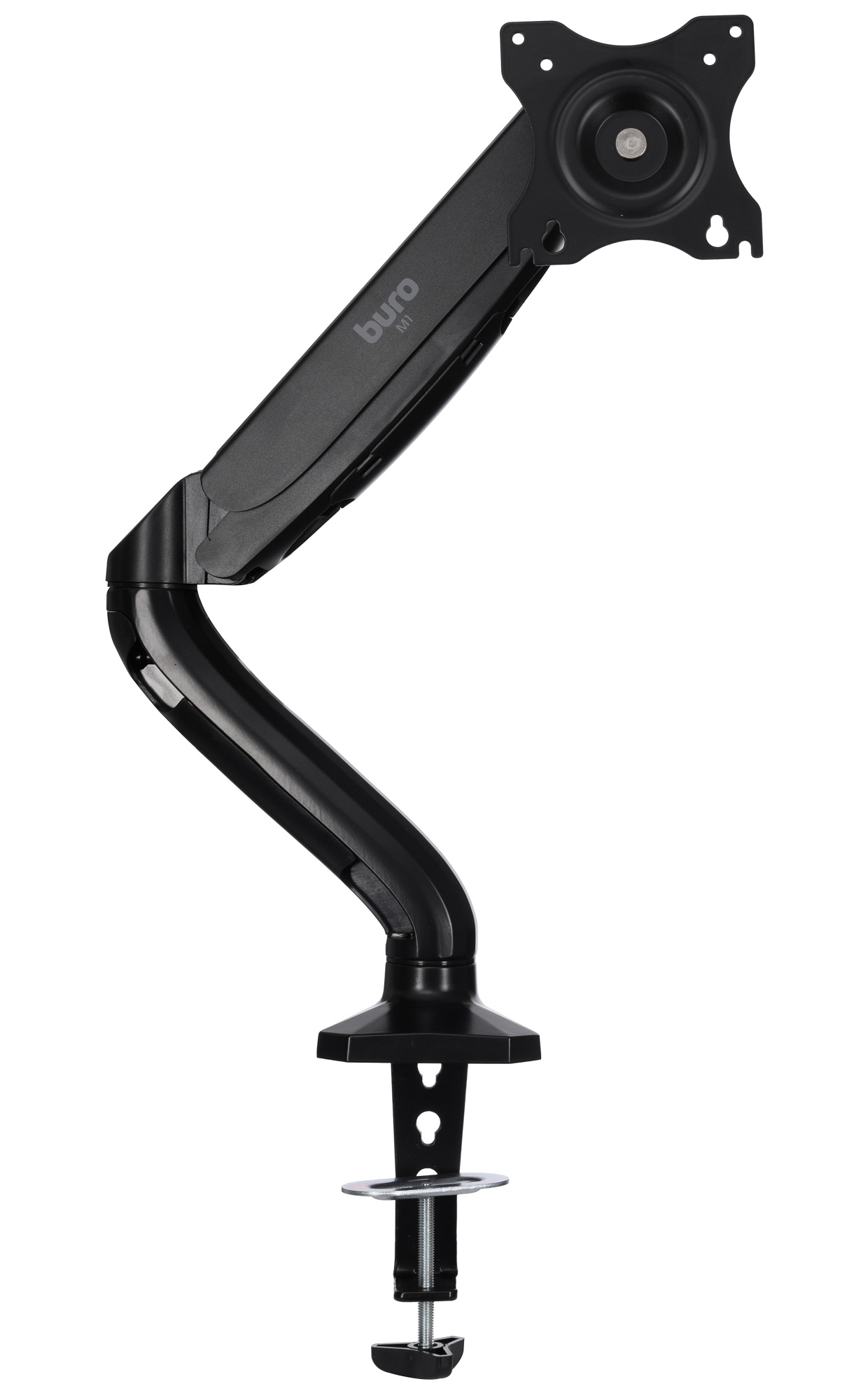 

Кронштейн настольный Buro M1 Buro 1174928 для мониторов черный 15"-32" макс.9кг крепление к столешнице поворот и наклон, M1