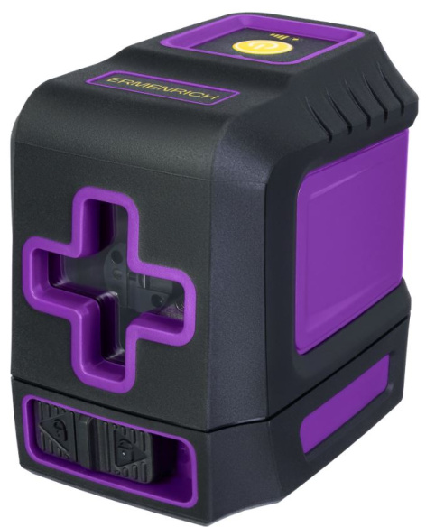 Изображение товара Лазерный уровень Ermenrich BASE LT10 для точных разметок, 2 линии, автоматическое выравнивание