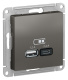 фото Розетка USB  Systeme Electric ATN000939 в Санкт-Петербургe