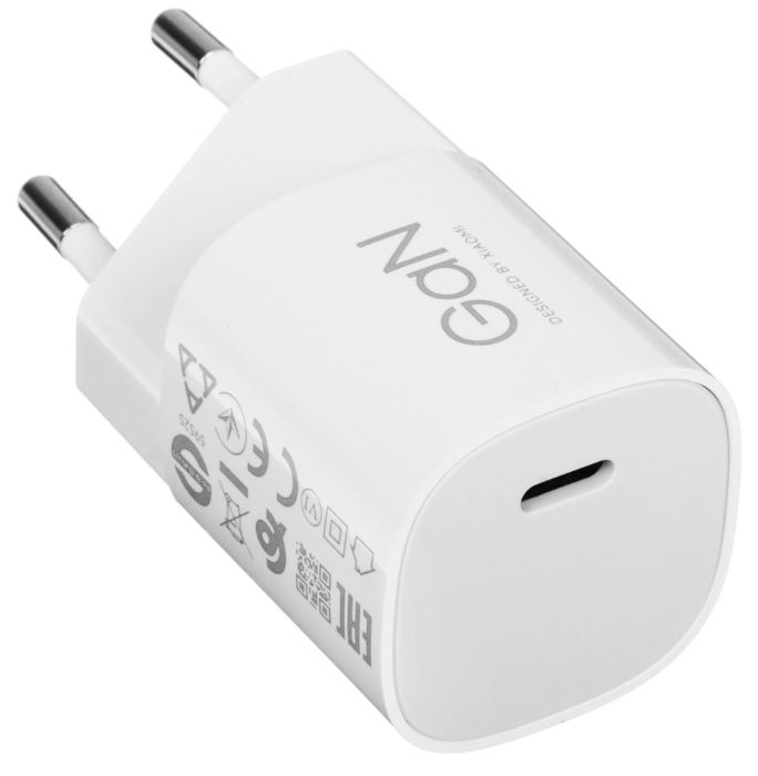 

Зарядное устройство сетевое Xiaomi BHR087LEU 33W Nano Power Adapter(USB-C) EU, BHR087LEU
