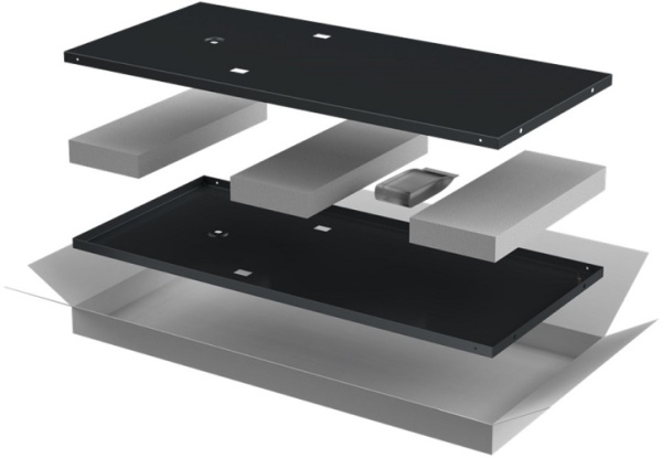 Изображение товара Комплект боковых панелей ITK для 19" шкафов серии LINEA N