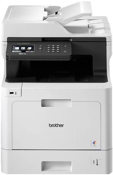 

МФУ Brother MFC-L8690CDW A4, 31стр/мин, 512Мб, факс, дуплекс, ADF50,GigaLAN, WiFi, USB (старт.картр.3000/1800стр), MFC-L8690CDW