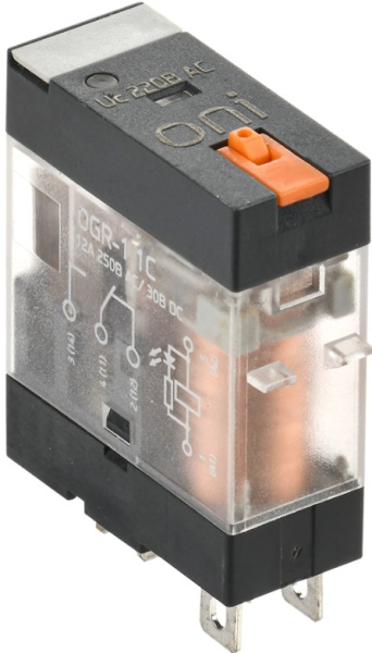 Изображение товара Реле промежуточное ONI OGR-1-1C-AC220V-L-B