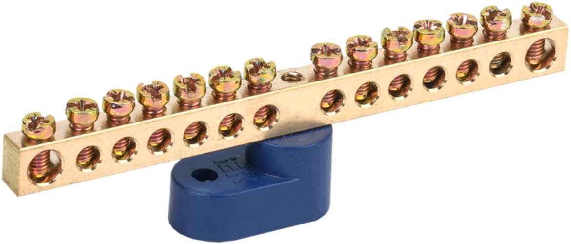 

Шина IEK ШНИ-6х9-14-У1-С N ноль на одном угловом изоляторе (YNN10-69-14C1-K07), ШНИ-6х9-14-У1-С