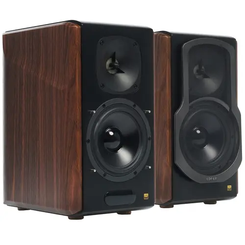 

Компьютерная акустика 2.0 Edifier S2000MKIII активные,RMS 130W, 45-20000Гц, дерево, пульт ДУ, BT 5.0 AptX, Hi-Res Audio, S2000MKIII