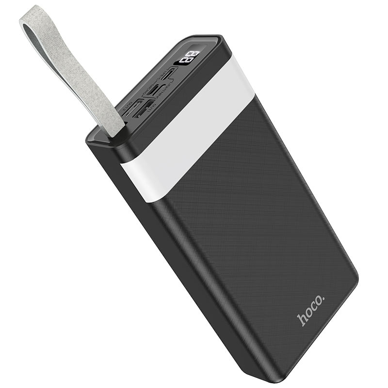 

Аккумулятор внешний Hoco J73 6931474739414 30000mAh, 2A, черный, J73