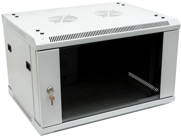фото Шкаф настенный 19", 6U SNR SNR-TWC-6-SF-R-G в Нижнем Новгороде