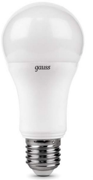 

Лампа светодиодная Gauss 102502112 LED A60 globe 12W E27 2700K 1/10/50, 102502112