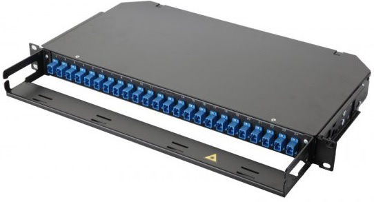 Изображение товара Кросс оптический стоечный 19 1U Eurolan 47C-24-S2-SC-16-11BL для оптики